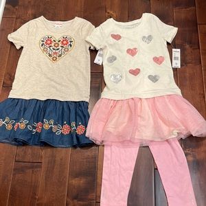 NWT Lot of 2 tops and capri pants